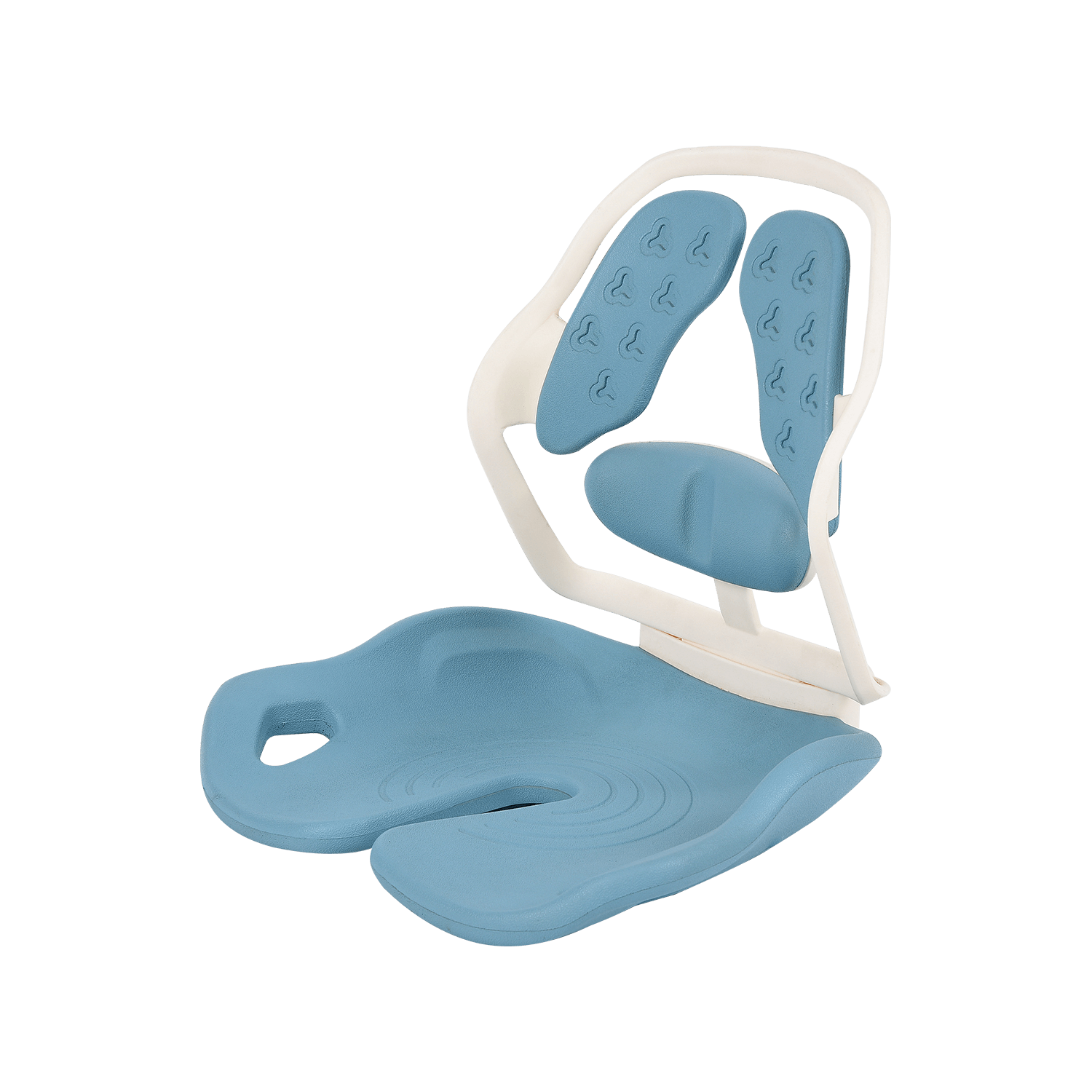 Sedák z polyuretanové pěny s bederní opěrkou pro děti